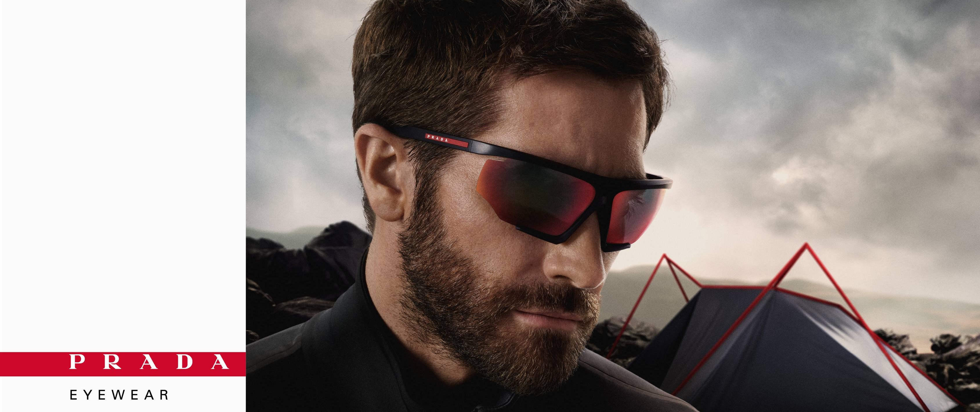 Jake Gyllenhaal Stars In New Campaign For Prada Linea Rossa Eyewear