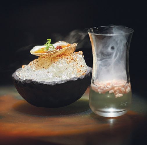 Nossa Omakase offers a decadent tasting menu complete with photoworthy presentation PHOTO: COURTESY OF NOSSA OMAKASE