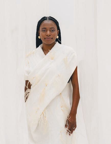 A portrait of Nicole Nomsa Moyo PHOTO BY TATENDA CHIDORA COURTESY OF MIAMI DESIGN DISTRICT