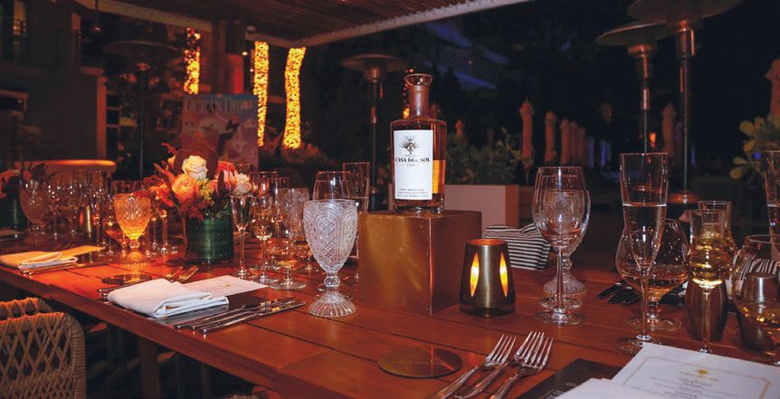 Dinner atmosphere with Casa Del Sol Tequila PHOTO BY JORDAN BRAUN PHOTOGRAPHY