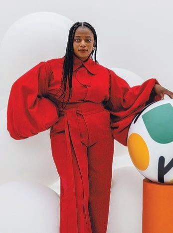 Portrait of Nicole Nomsa Moyo PHOTO BY TATENDA CHIDORA COURTESY OF MIAMI DESIGN DISTRICT
