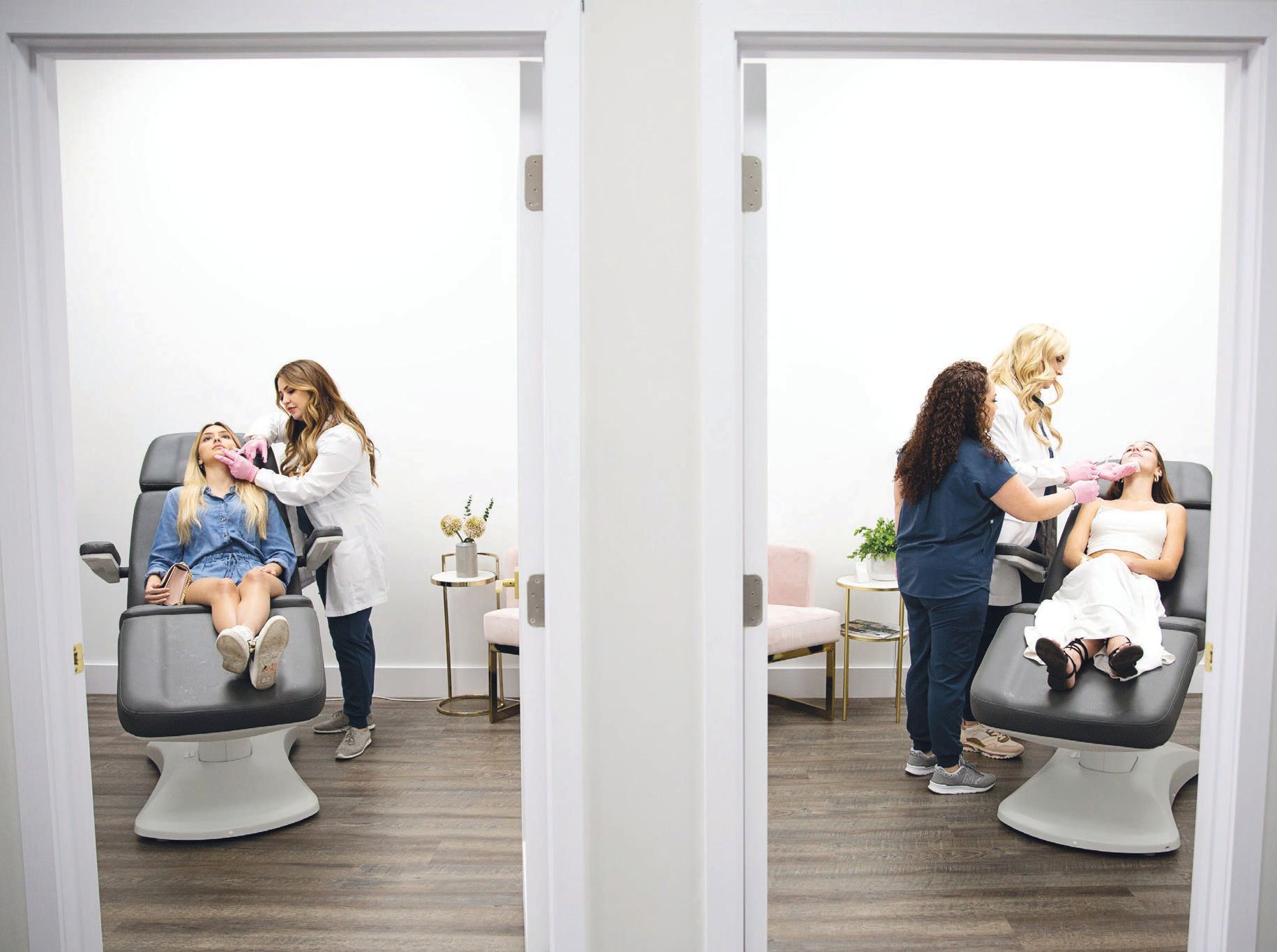 SkinLocal’s boutique-style clinic offers a warm welcome to those seeking a go-to spot for exclusive cosmetic treatments. PHOTO BY SUNA PHOTOGRAPHY