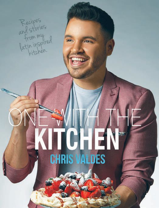 The cover of chef Chris Valdes’ first cookbook PHOTO COURTESY OF CHRIS VALDES