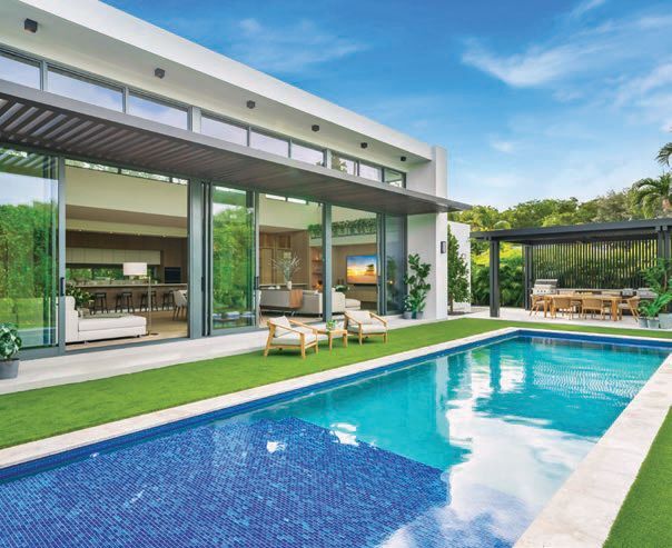 The
expansive backyard area. PHOTO COURTESY OF LUXE LIVING REALTY