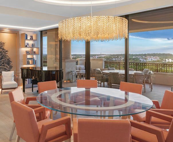 Dining
area. PHOTO COURTESY OF LUXE LIVING REALTY