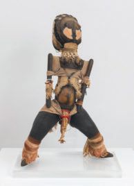 Outterbridge Tribal Piece (1978-82), part of the Ethnic Heritage Series at NSU. PHOTO: BY JOHN OUTTERBRIDGE/COURTESY OF TILTON GALLERY