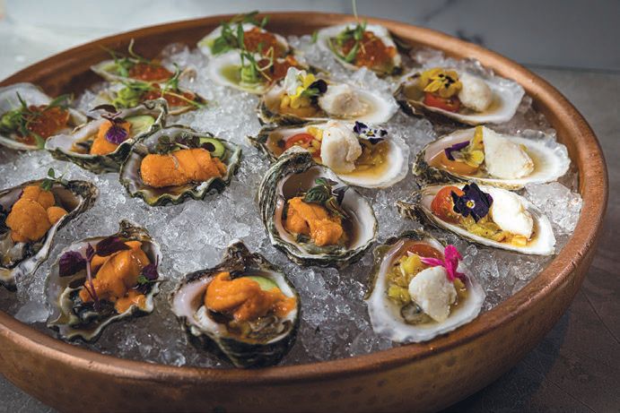 Linquist’s famed dressed oysters. PHOTO: BY DEYSON RODRIGUEZ