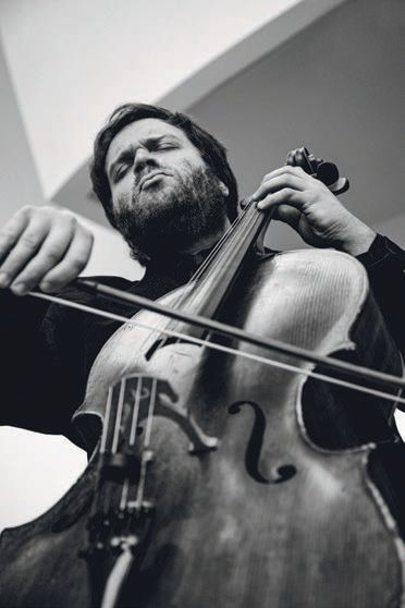 New World Symphony cellist Ben Fryxell NEW WORLD SYMPHONY PHOTO BY BEN DIAZ.