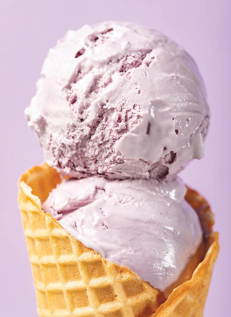 A honeylavender double scoop from Salt & Straw PHOTO COURTESY OF BRANDS
