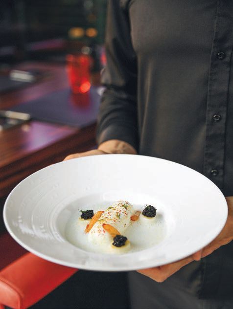 The cuisine at L’Atelier de Joël Robuchon received an extraordinary nod from the Michelin Guide by receiving two stars. FOOD PHOTO BY KATIE JUNE BURTON