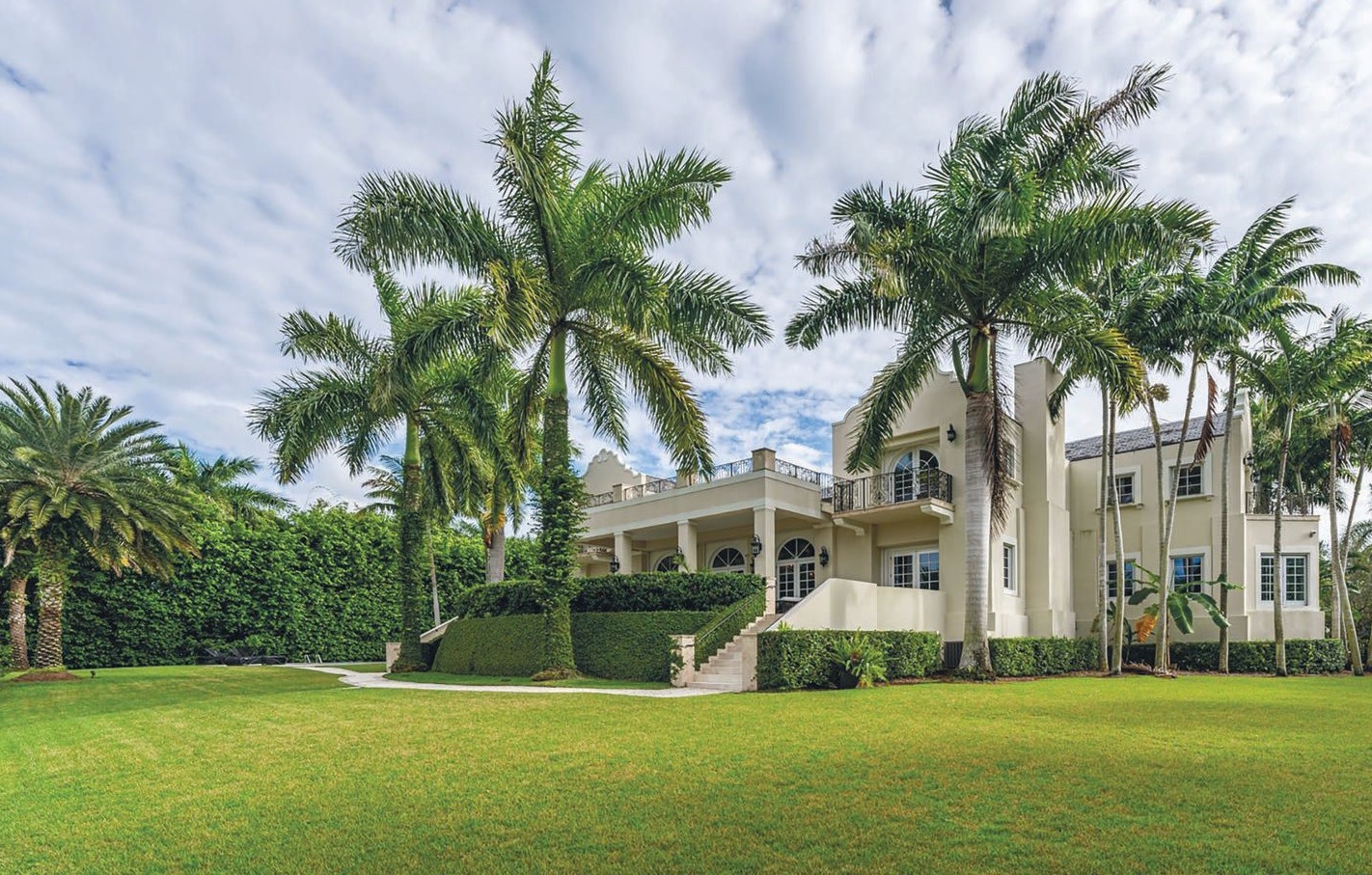 view of the gorgeous Coral Gables home PHOTO COURTESY OF THE JILLS ZEDER GROUP/1OAK STUDIOS