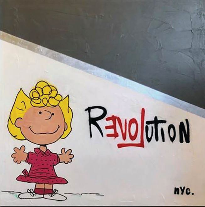 “Sally Brown” from rEVOLution can be viewed at Cavalier Galleries in Palm Beach PHOTO COURTESY OF THE ARTIST
