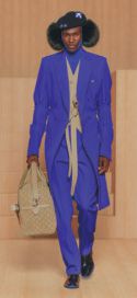 A look from the Louis Vuitton Men’s SS22 collection. PHOTO COURTESY OF LOUIS VUITT ON